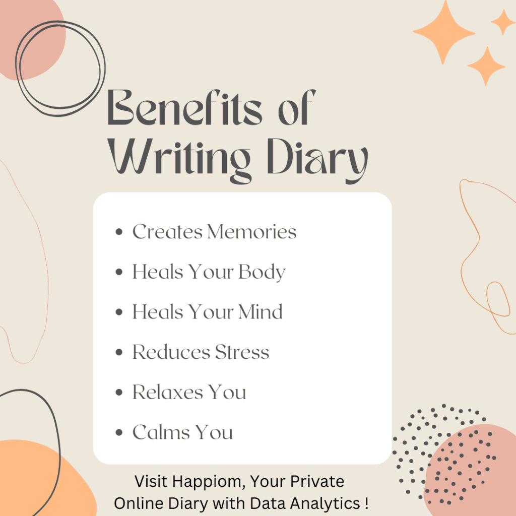 benefits of diary writing