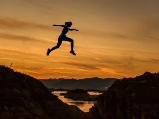 image showing self improvement and success