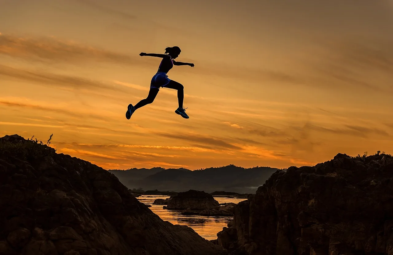 image showing self improvement and success