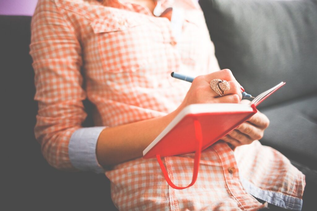 writing a private diary