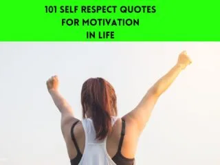 Here are the self respect quotes which are short & motivates you quickly