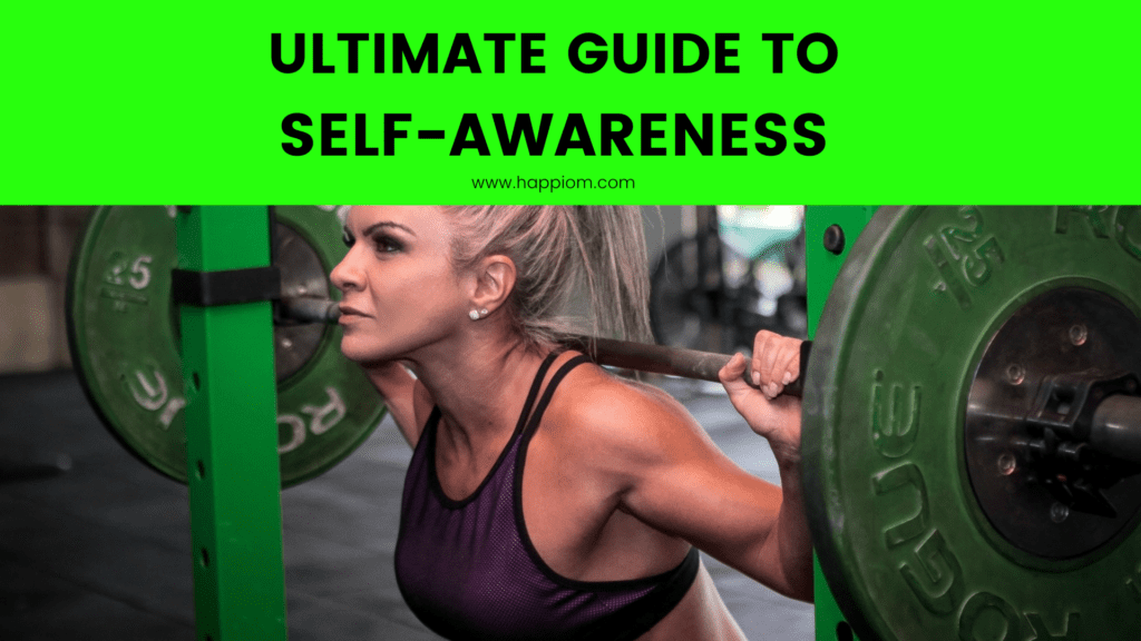 the ultimate guide to self-awareness, image showing a person doing a workout to improve quality of life