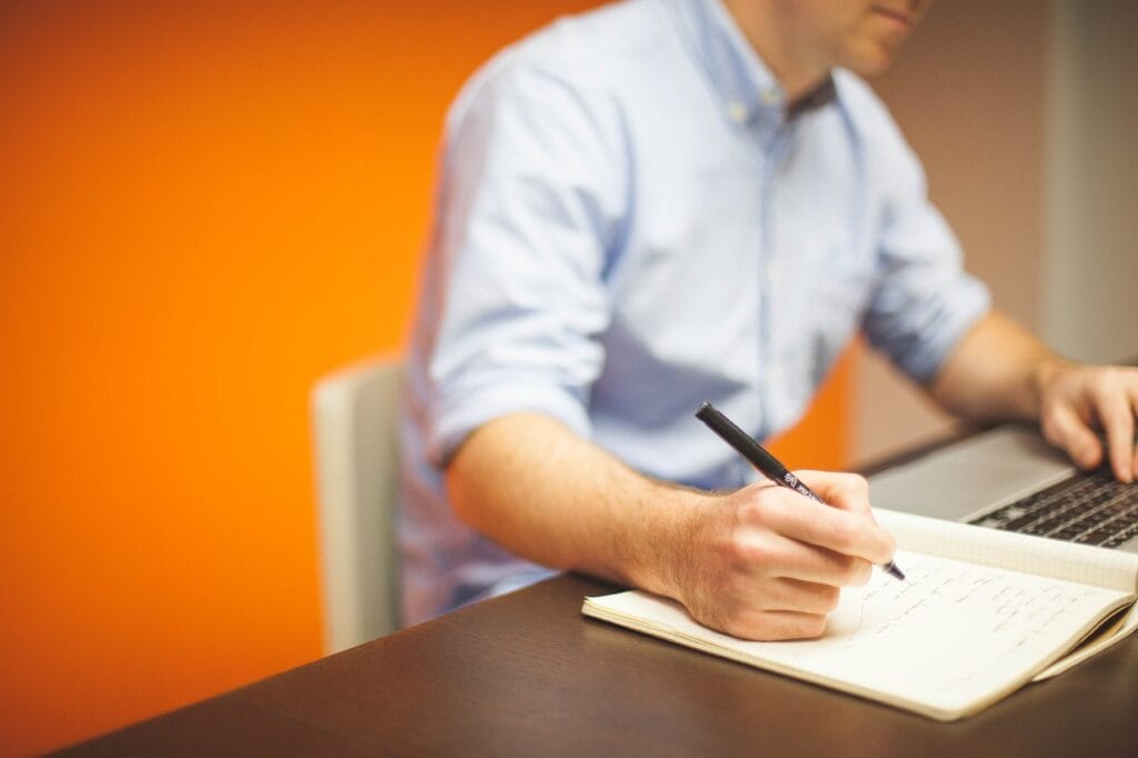 image showing john working towards his self-awareness