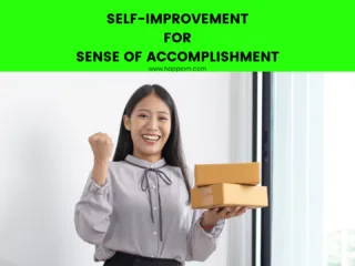 image shows how self improvement activities can give sense of accomplishment