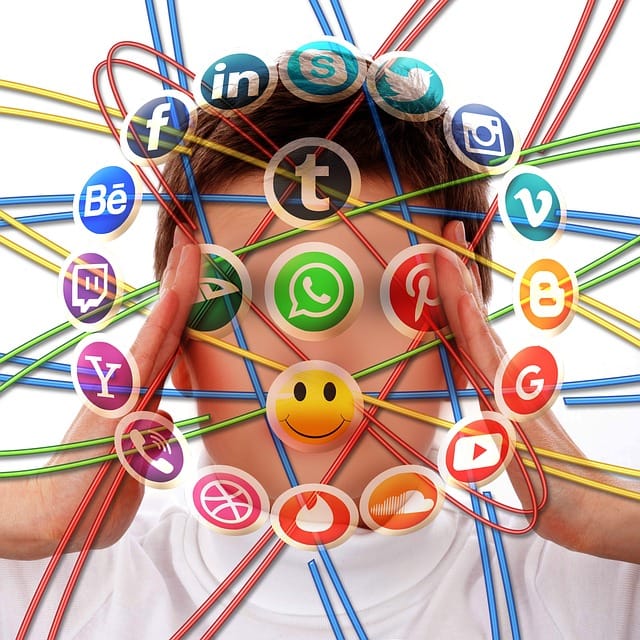 image showing a person with social stress