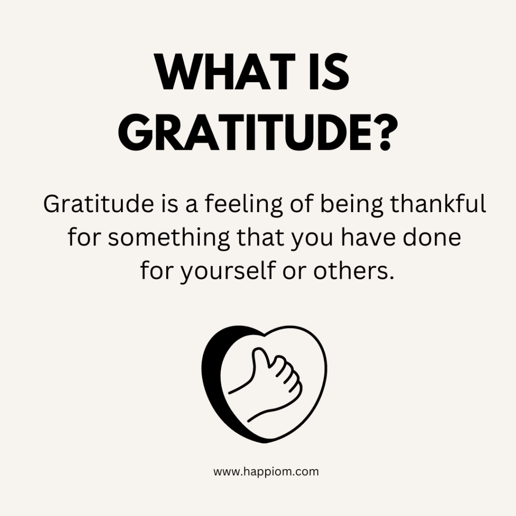 image explains the correct meaning of gratitude