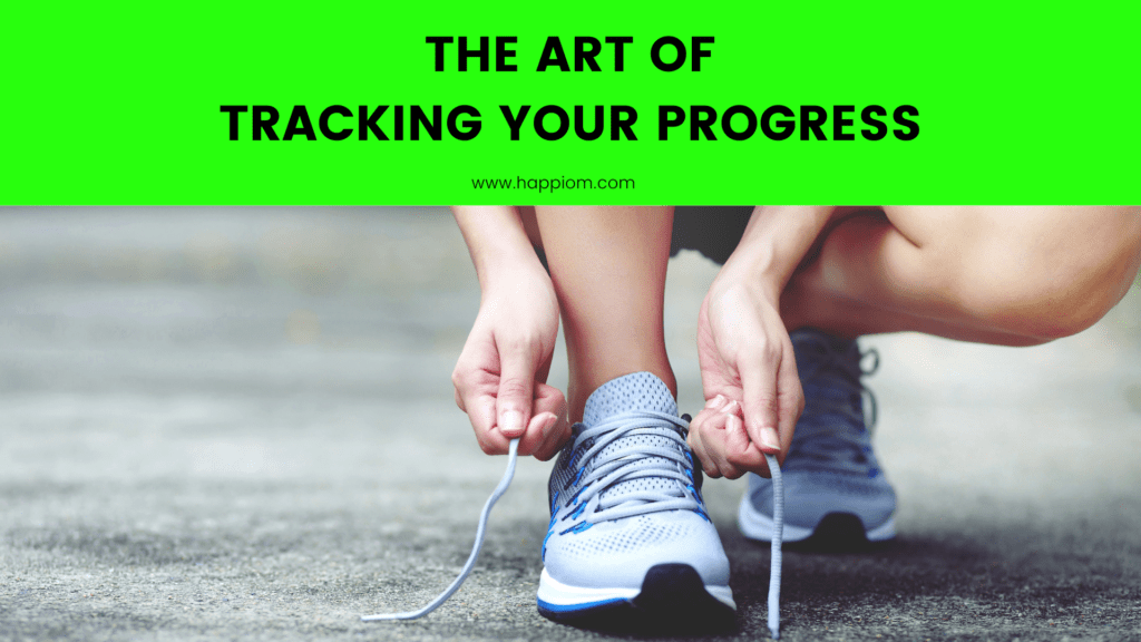 image showing an example of a person preparing to reach their goal of doing exercise or running
