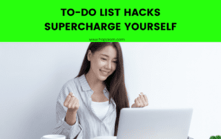 image showing a personal growth of a person who maintained to-do list for self-improvement