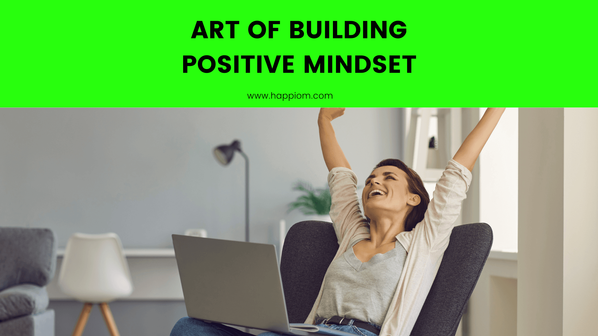 image showing a person with positive mindset