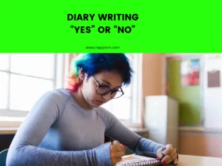diary writing - yes or no?
