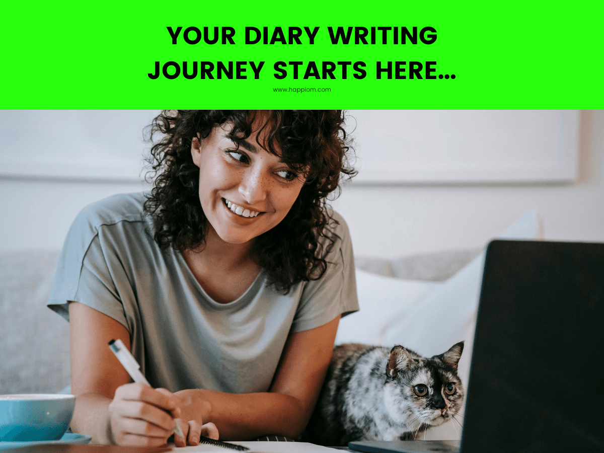 writing tips for maintaining a habit of diary writing everyday - helps to create your own journey in life