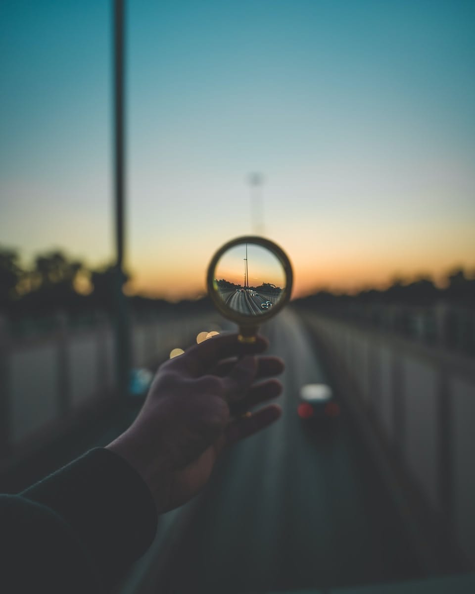 image showing a person focusing on a goal