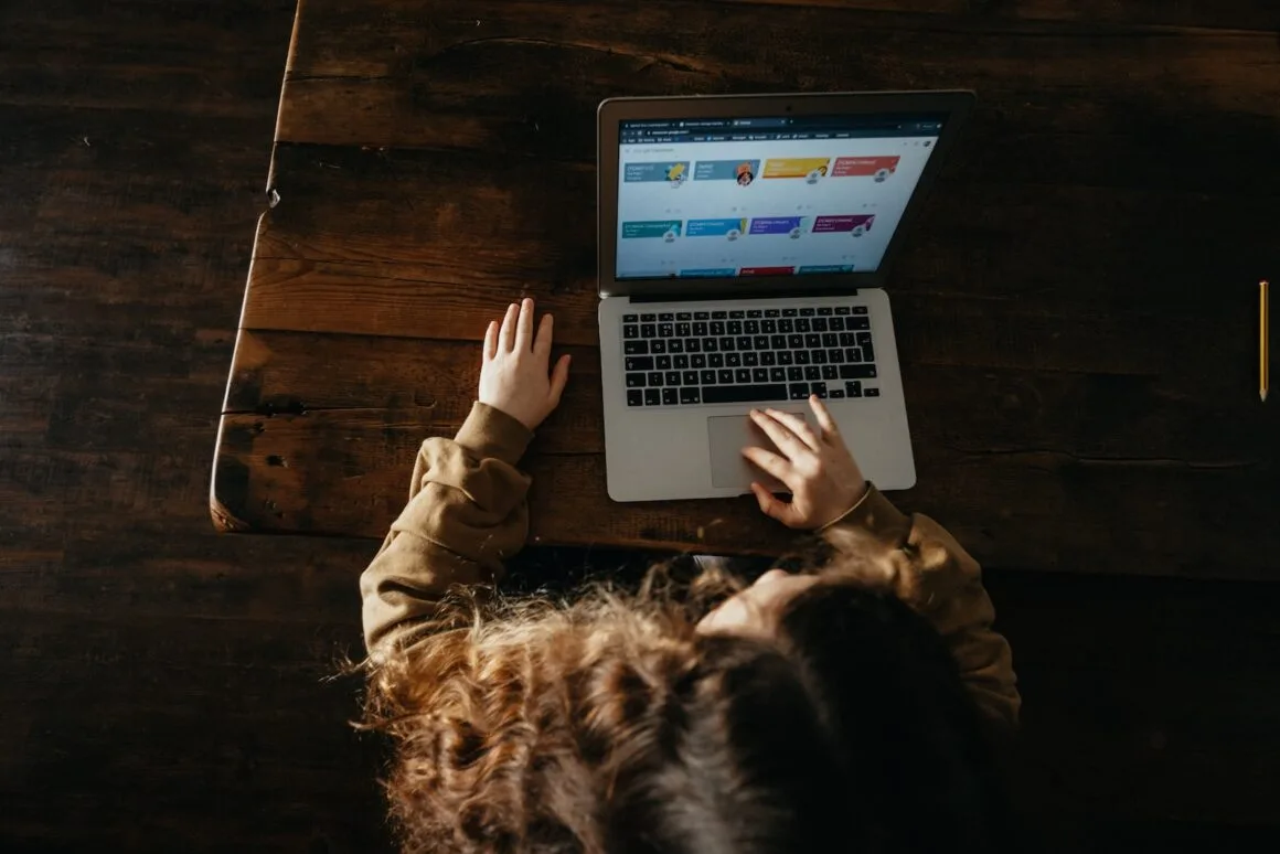 image showing a working professional