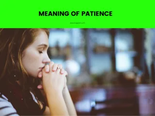 patience