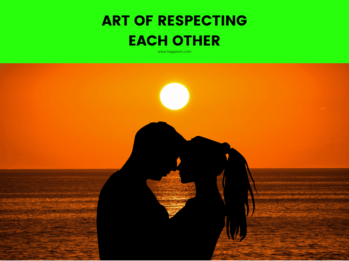 respecting each other