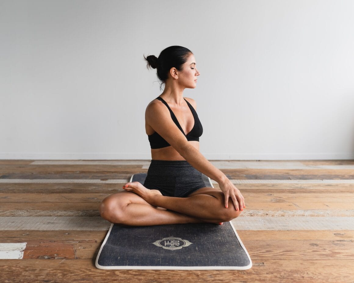 woman following a healthy lifestyle