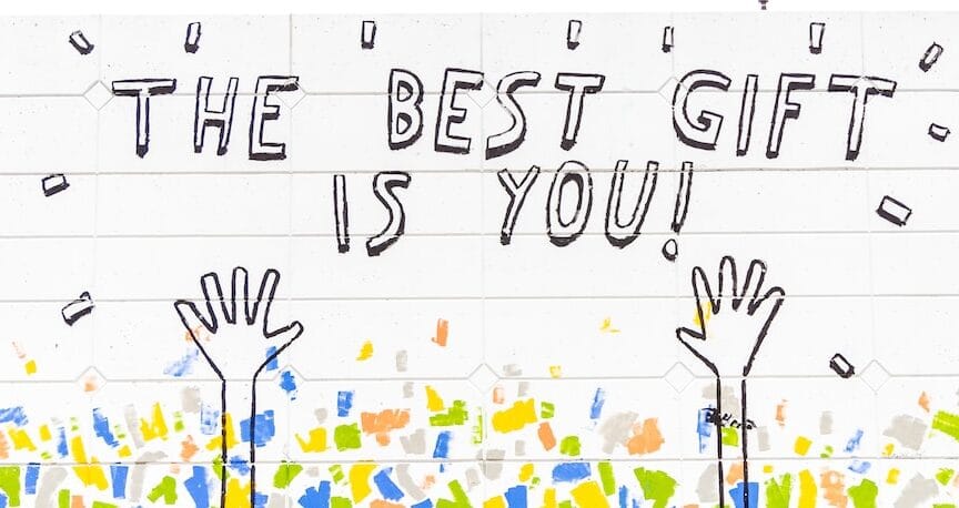 image showing a well being positive message which helps to understand about self acceptance