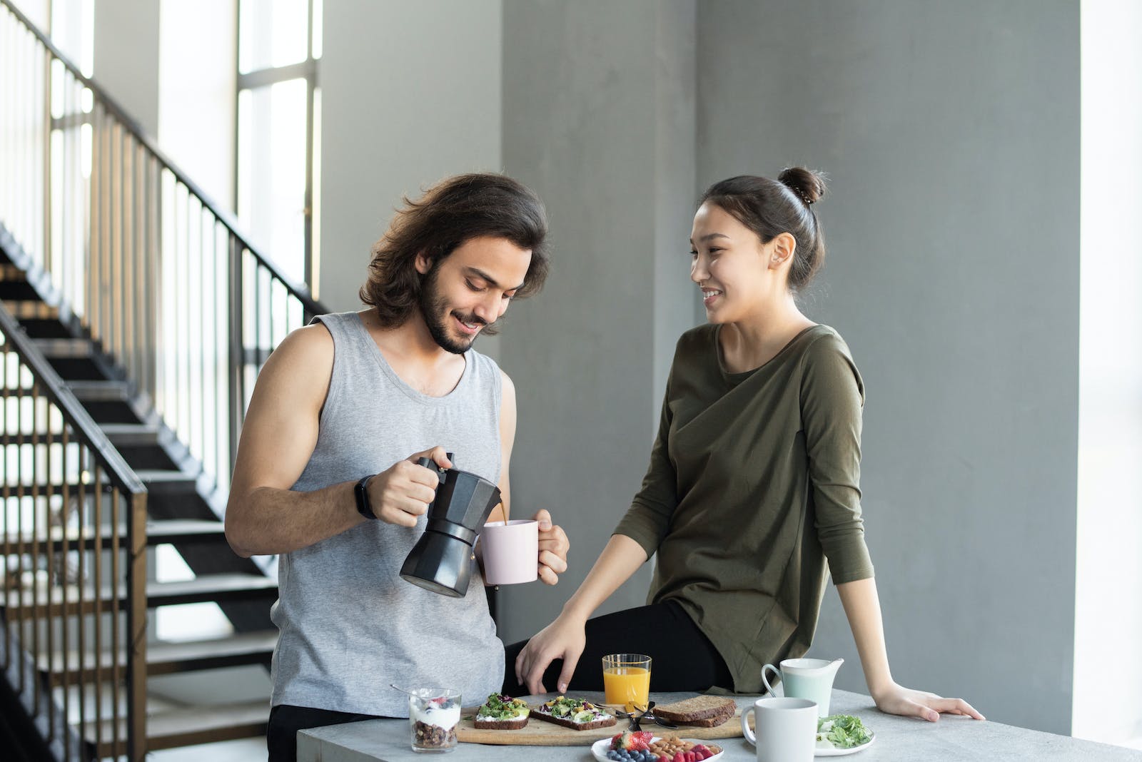 image showing happy life of married couple
