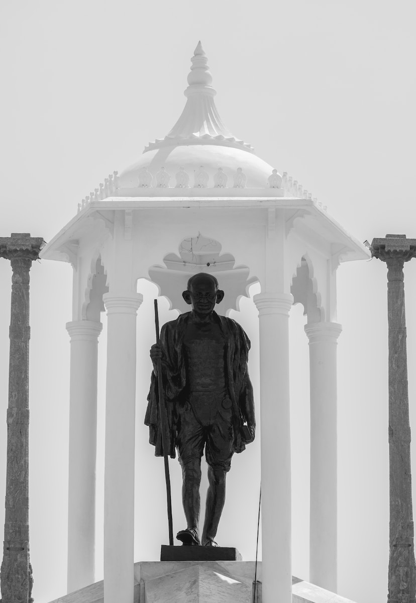 image showing mahatma gandhi on Pravasi Bharatiya Diwas Day