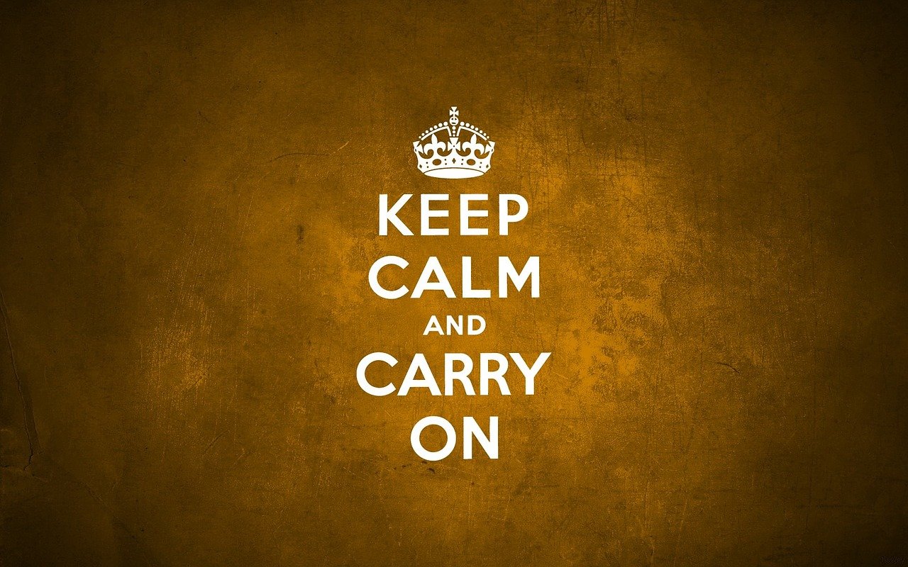 keep calm and learn english