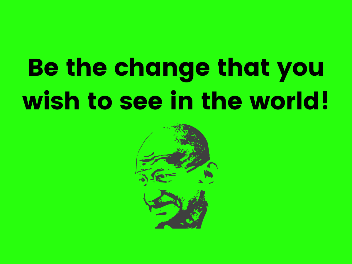 best collection of inspiring gandhi quotes - martyrs day