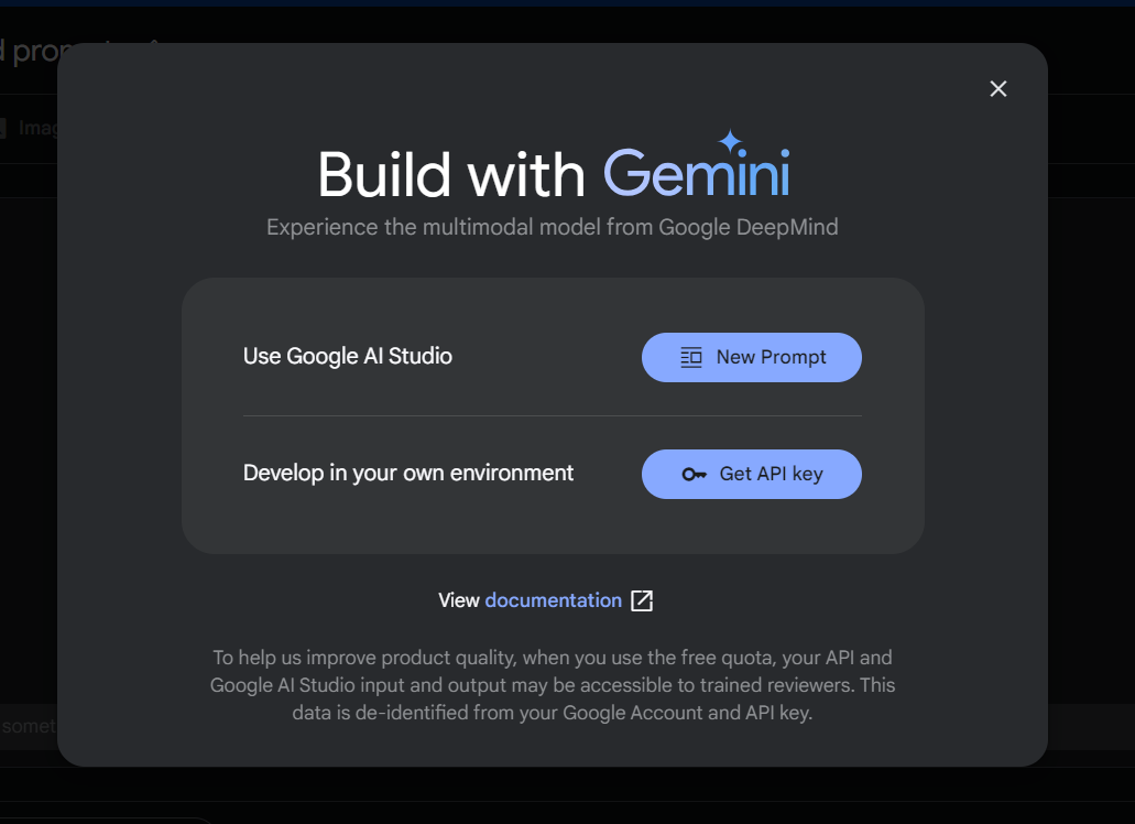 Google AI स्टूडियो का उपयोग करें