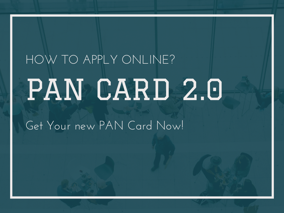 How to apply for new pan card 2.0 in India?