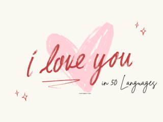 i love you in 50 different languages