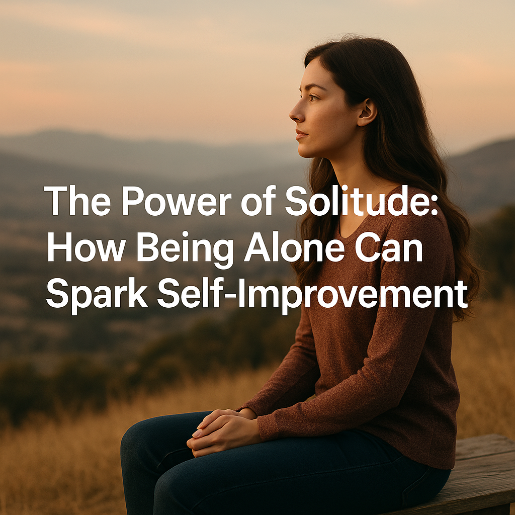 how being alone helps
