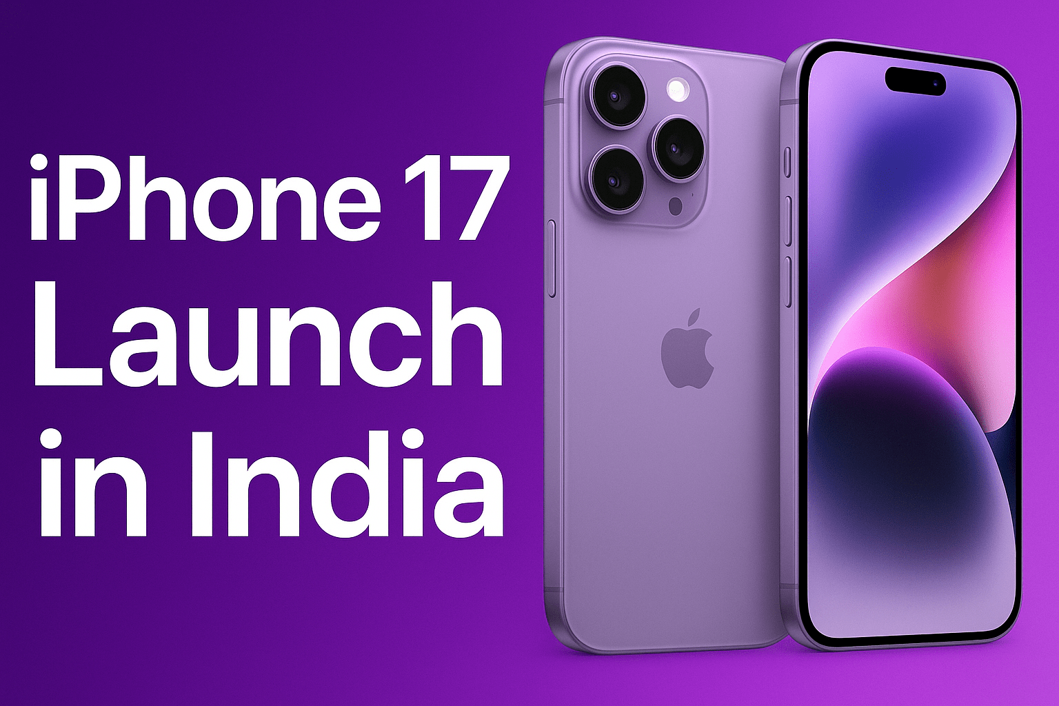 भारत में iPhone17 लॉन्च